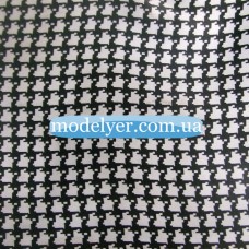 Ткань Атлас королевский принт